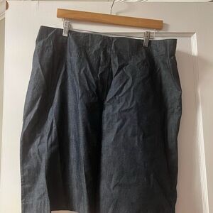 New York & Company Dark Jean Skirt